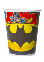 Набор бумажных стаканов Batman 1 (250 мл, 6 шт)