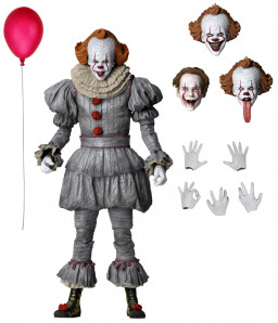  NECA Scale Action Figure: IT Chapter 2  Pennywise Ultimate 2019 Movie (17 )