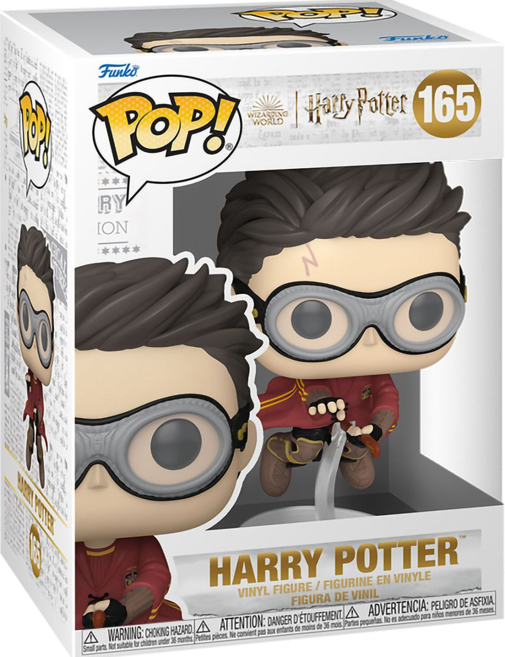 Фигурка Funko POP: Harry Potter and the Prisoner of Azkaban – Harry Potter with Broom (Quidditch) (9,5 см)