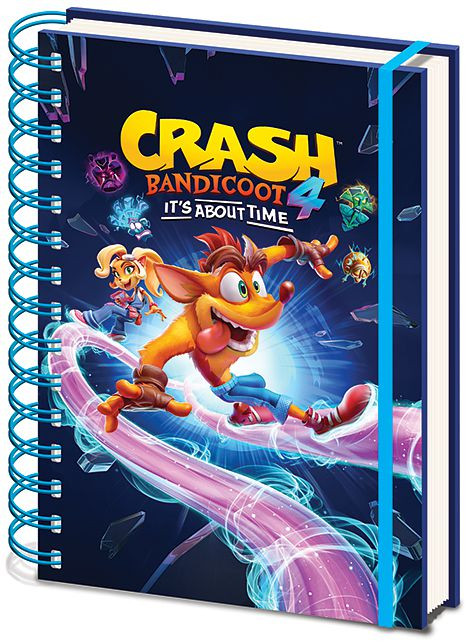 Блокнот Crash Bandicoot 4: Its About Time (A5)