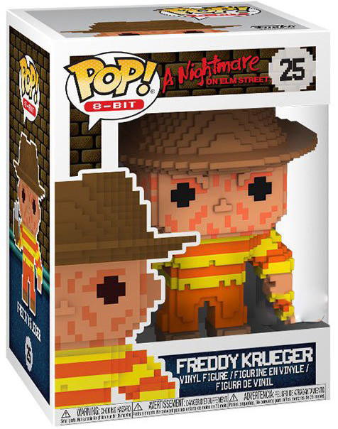  Funko POP Movies: A Nightmare On Elm Street  Freddy Kruege NES Colors 8-Bit (9,5 )