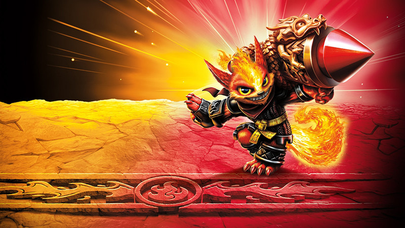 Skylanders Imaginators:    Flare Wolf ( Fire)