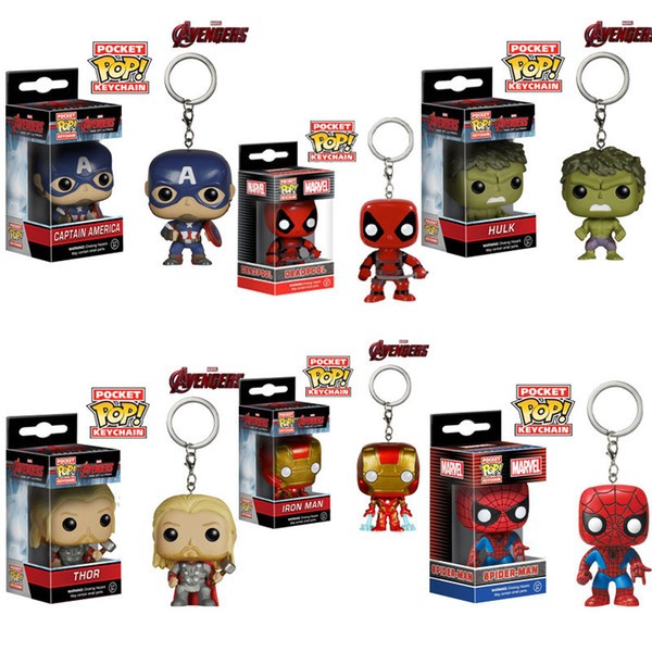 Брелок Funko POP Marvel: Blind Bag (1 шт. в ассортименте)