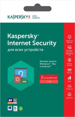 Kaspersky Internet Security   . Base Retail Pack (2 , 1 )