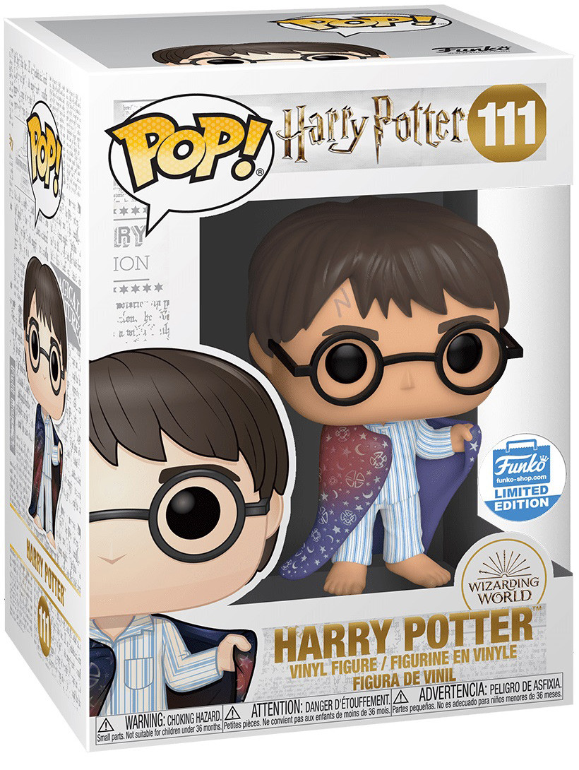  Funko POP: Harry Potter  Harry Potter In Invisibility Cloak Exclusive (9,5 )