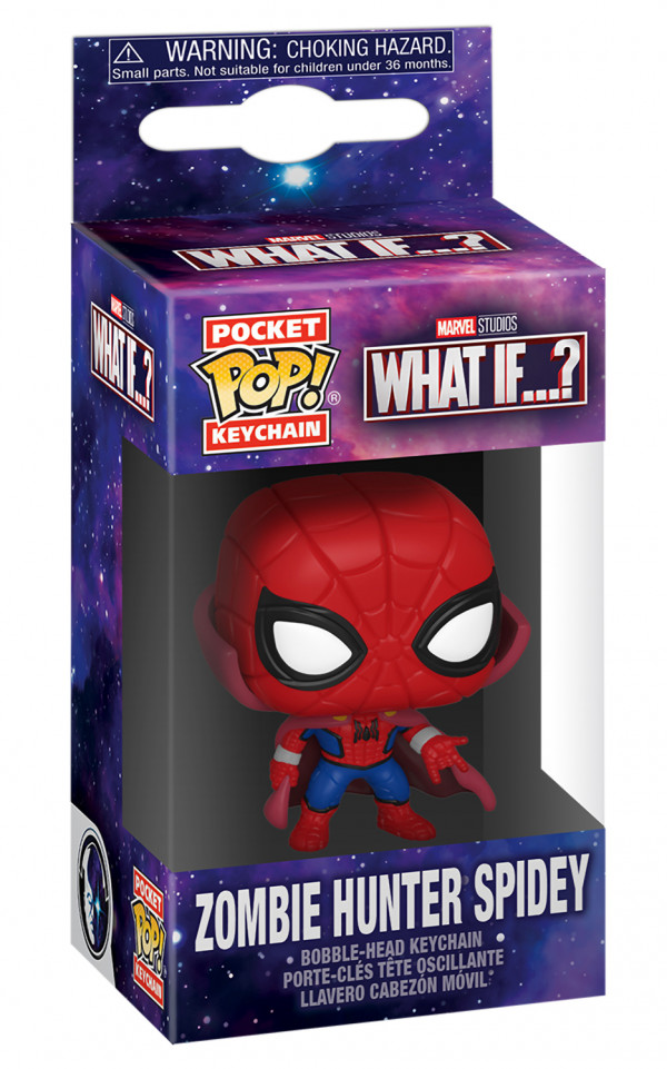 Брелок Funko POP Marvel: What If – Zombie Hunter Spidey
