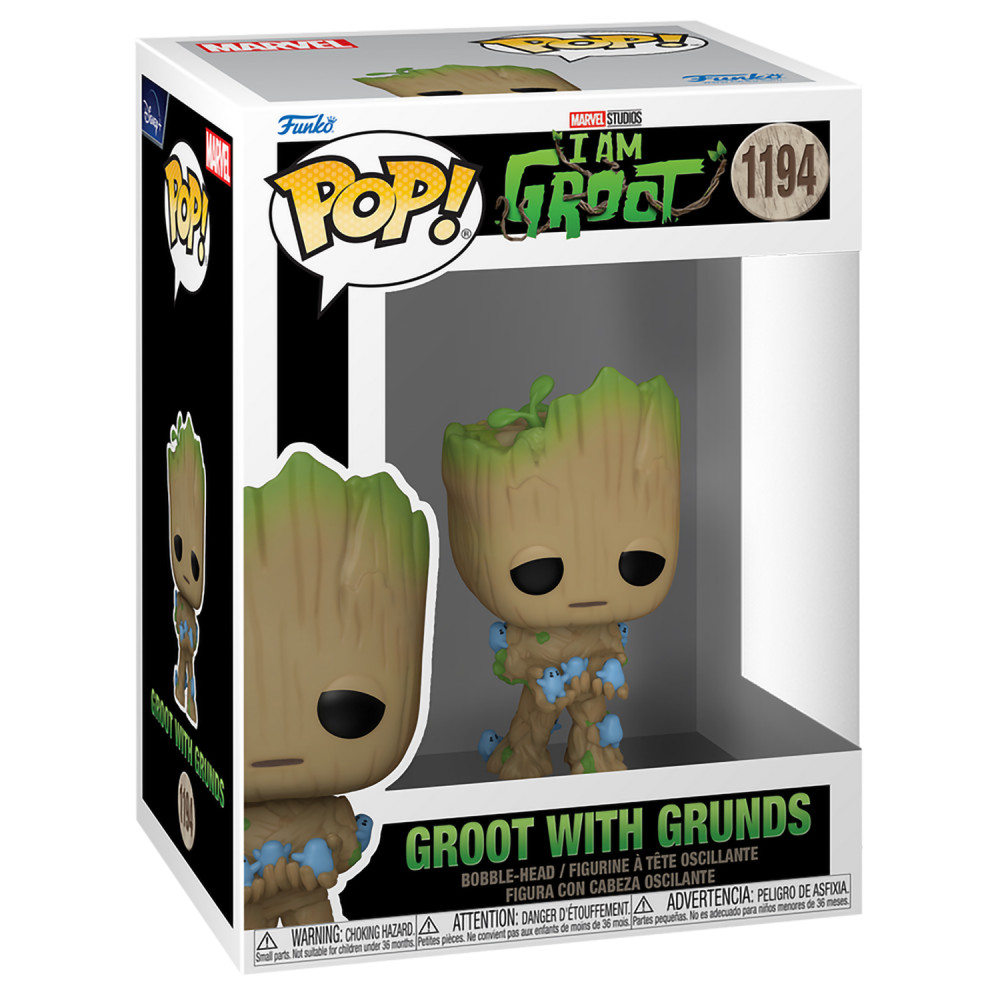 Фигурка Funko POP Marvel: I Am Groot – Groot With Grunds (9,5 см)