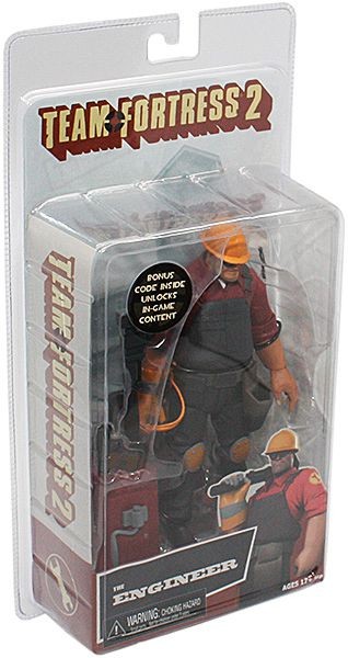 Фигурка Team Fortress. Series 3. Red Engineer (18 см)