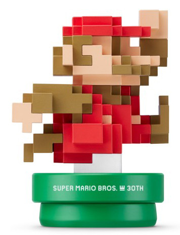Super Mario: Интерактивная фигурка Mario 30th Anniversary amiibo – Марио (классические цвета)