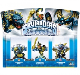 Skylanders. ����� �� ���� �������: Legendary Bash, Legendary Chop Chop, Legendary Spyro