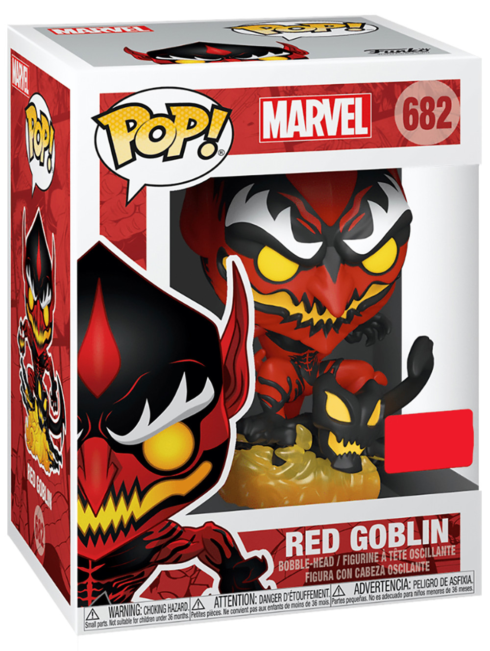  Funko POP: Marvel  Red Goblin Bobble-Head Exclusive (9,5 )