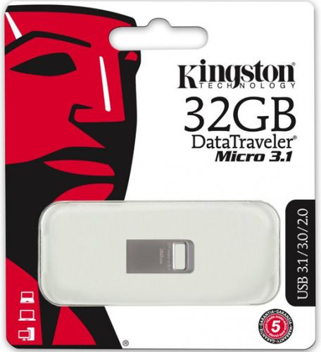 USB-накопитель Kingston 32Gb Micro C3 USB 3.1