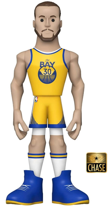  Funko Gold Premium Vinul Figure NBA: Golden State Warriors  Stephen Curry City With Chase (12,7 )