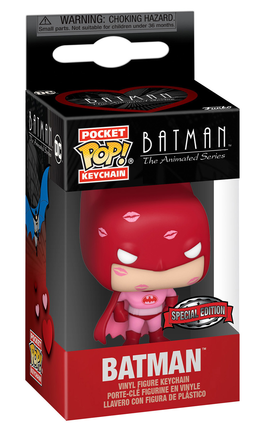Брелок Funko POP: Batman Animated Series – Batman Pink And Red ...