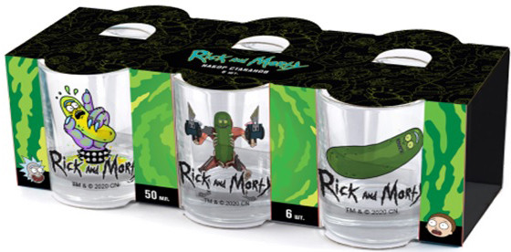     .  3 +   Rick And Morty 50 6-Pack