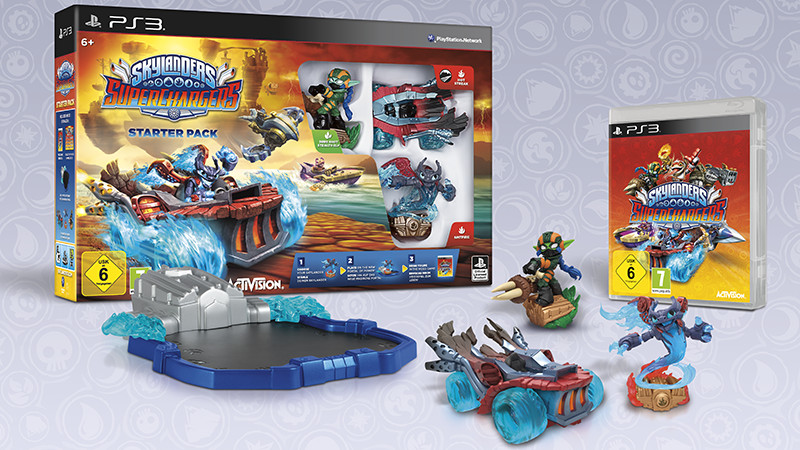 Skylanders SuperChargers.   [PS3]