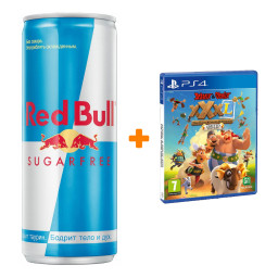  Asterix & Obelix XXXL: The Ram From Hibernia. Limited Edition [PS4,  ] +   Red Bull   250