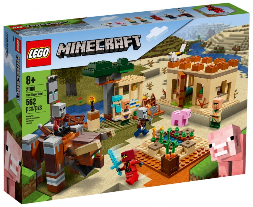 Конструктор LEGO Minecraft: Патруль разбойников