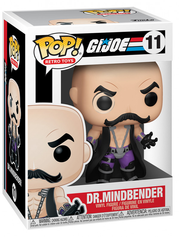 Фигурка Funko POP Retro Toys: G.I. Joe – Dr. Mindbender (9,5 см)