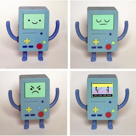 Фигурка Adventure Time. BMO с меняющимся выражением лица (14 см)