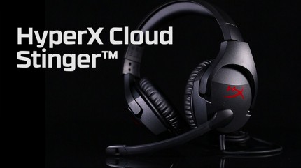 Гарнитура HyperX Cloud Stinger проводная игровая для PC