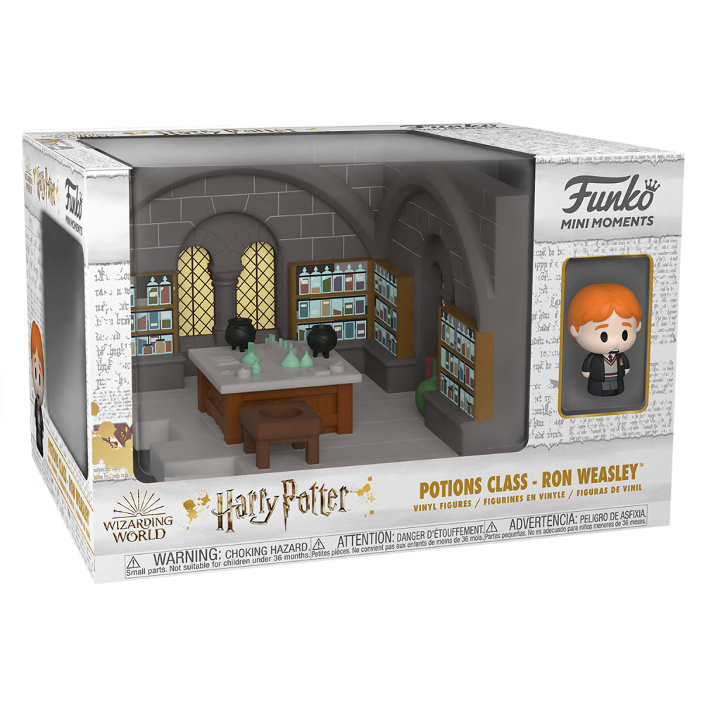  Funko POP: Harry Potter  Potions Class Ron Weasley With Neville Longbottom Chase Mini Moments