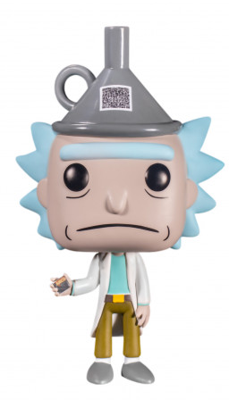  Funko POP Animation: Rick And Morty  Rick With Funnel Hat Exclusive (9,5 )