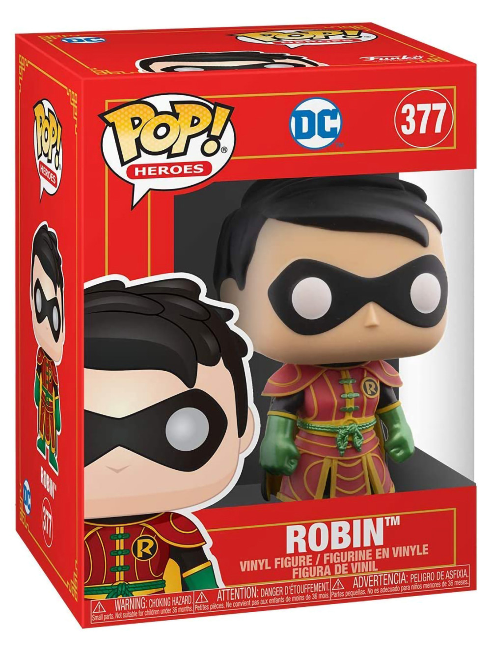  Funko POP Heroes: DC Imperial Palace  Robin With Chase (9,5 )