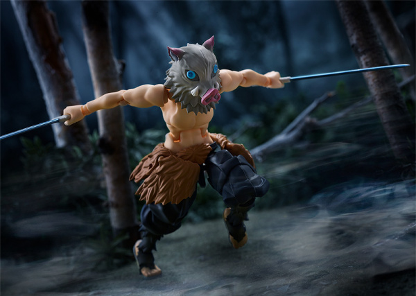 Фигурка Figma Demon Slayer: Kimetsu no Yaiba – Inosuke Hashibira (13,5 см)