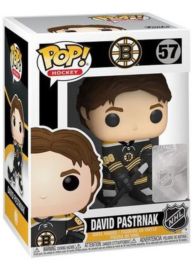  Funko POP Hockey: NHL Boston Bruins  David Pastrnak Home Jersey (9,5 )