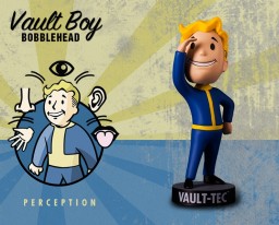  Fallout Vault Boy. 111 Bobbleheads. Series One. Perception (13 )