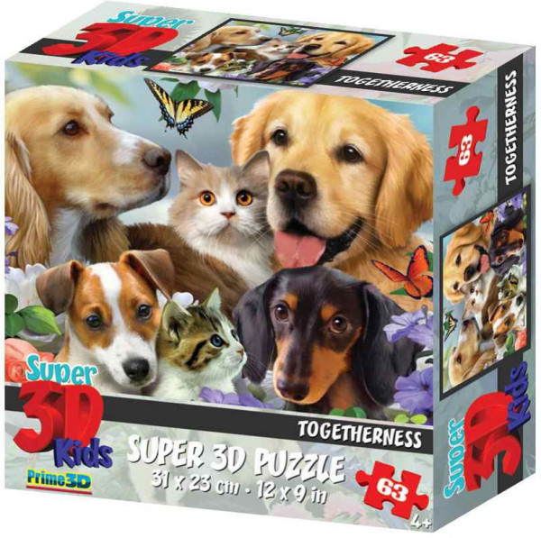 Super 3D Puzzle: Вместе