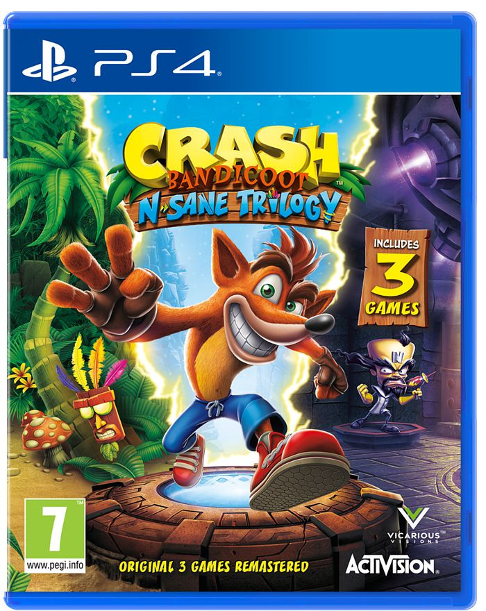 ����� Crash Bandicoot N�sane Trilogy [PS4, ���������� ������] + ������ ������� ����-��� �9 ������� 2 ������ ����� ����������