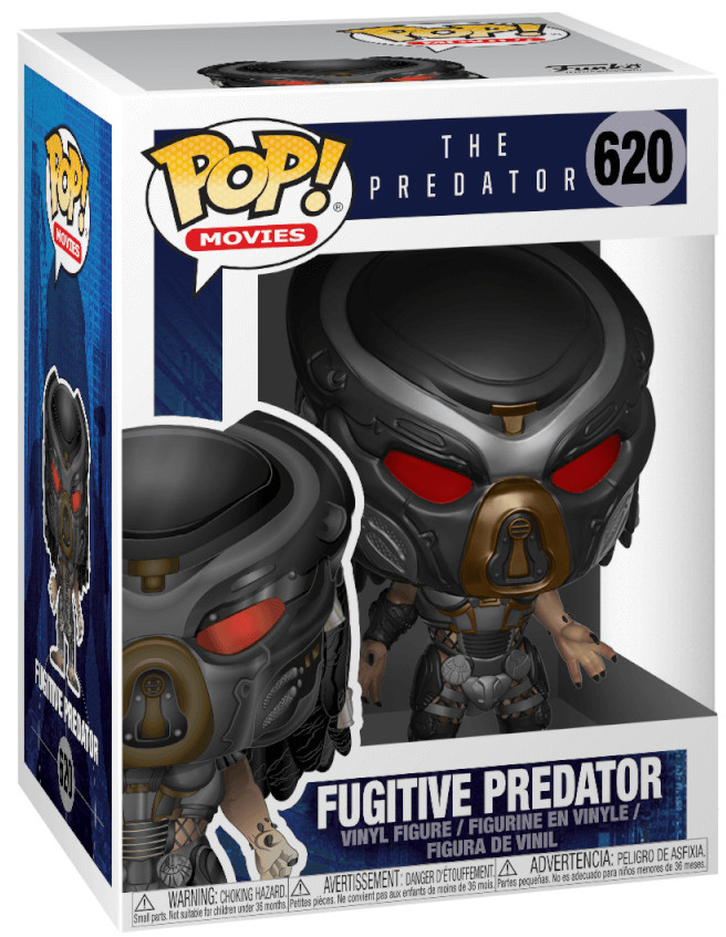  Funko POP Movies: The Predator   Predator Helmet On  With Chase (9,5 )