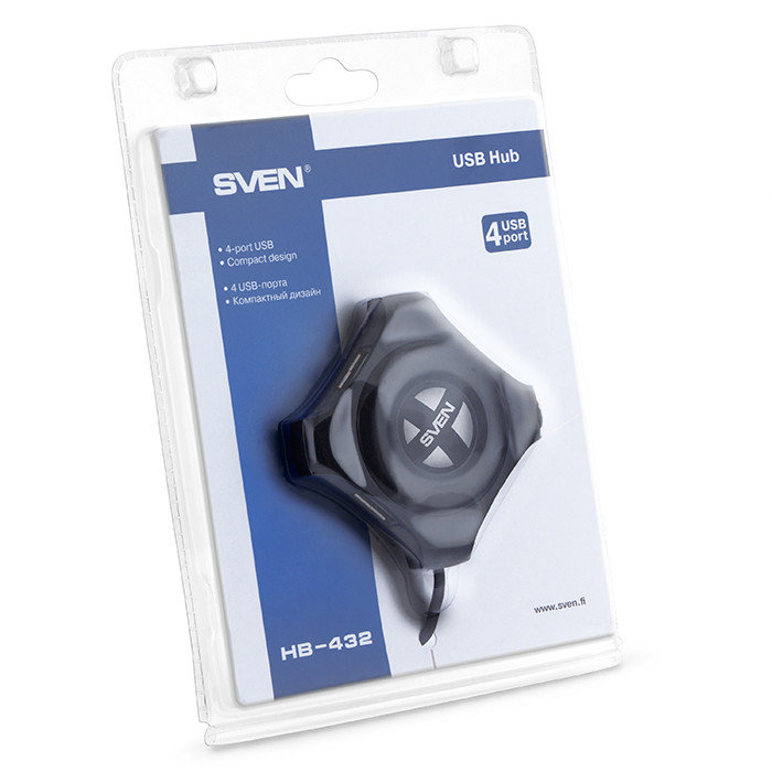 USB-������������ SVEN HB-432, black