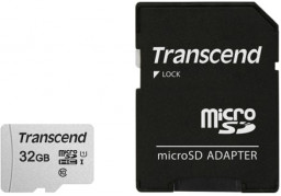   Transcend MicroSDHC 32Gb, Class 10 UHS-I U-1 (  SD)