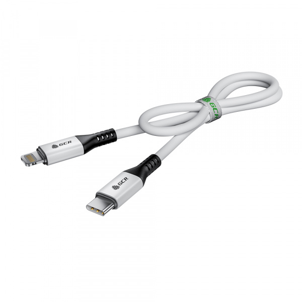 Кабель TypeC Lightning MFI Power Delivery 1,2 м (белый, корпус белый) (GCR-53186)