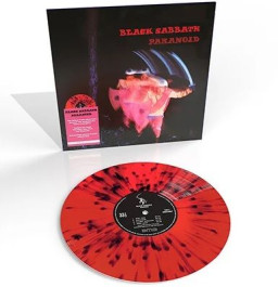 Black Sabbath � Paranoid [Red Black Splatter Vinyl] (LP)