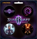   StarCraft II. Heart of the Swarm Pin (4 .)