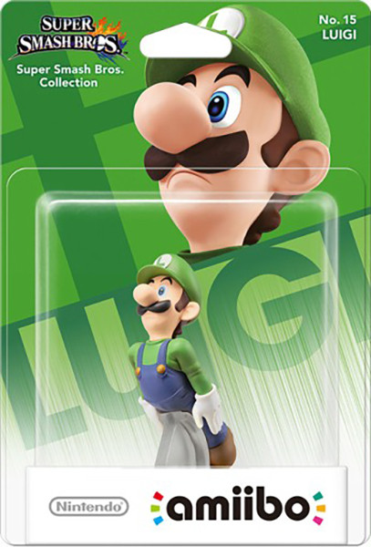 Super Smash Bros: Интерактивная фигурка amiibo – Луиджи