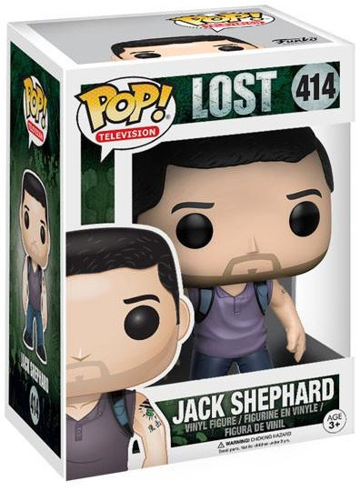  Funko POP Television: Lost  Jack Shephard (9,5 )