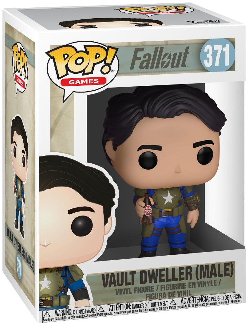 Фигурка Funko POP Games: Fallout – Vault Dweller Male (9,5 см)