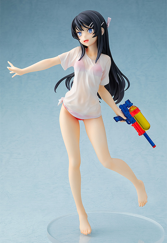Фигурка Rascal Does Not Dream Of Bunny Girl Senpai: Mai Sakurajima Water Gun Date Ver. Re-Run (24 см)