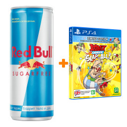  Asterix & Obelix Slap Them All   [PS4,  ] +   Red Bull   250
