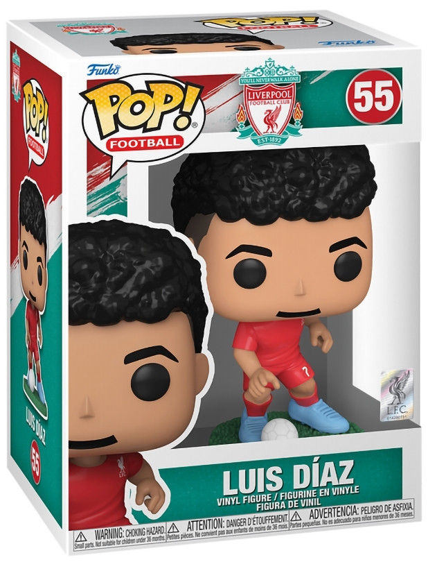  Funko POP Football: Liverpool FC  Luis Diaz (9,5 )