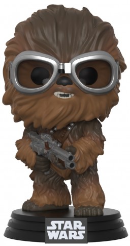  Funko POP: Star Wars Solo  Chewbacca With Goggles Bobble-Head (9,5 )