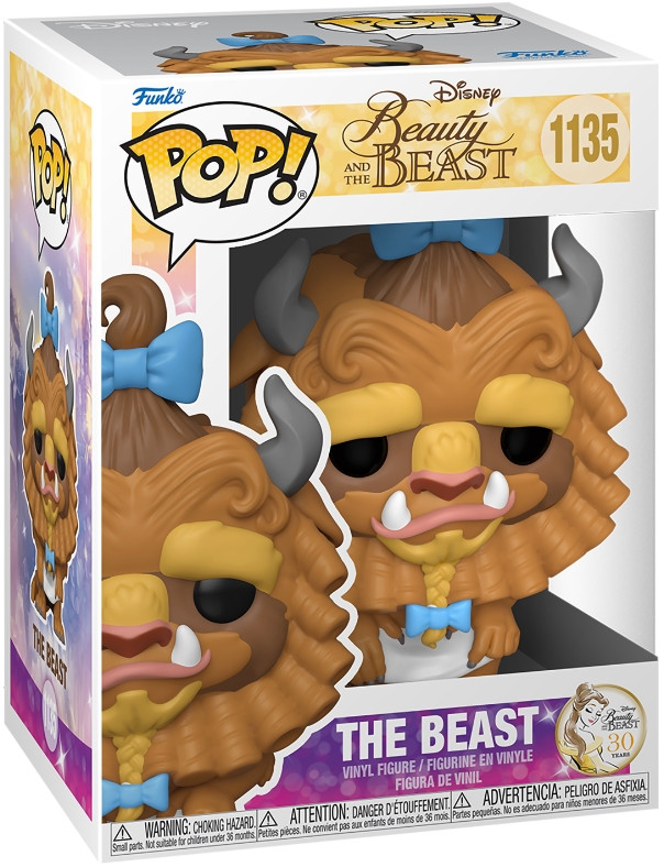  Funko POP Disney: Beauty & The Beast 30 Years  The Beast With Curls (9,5 )