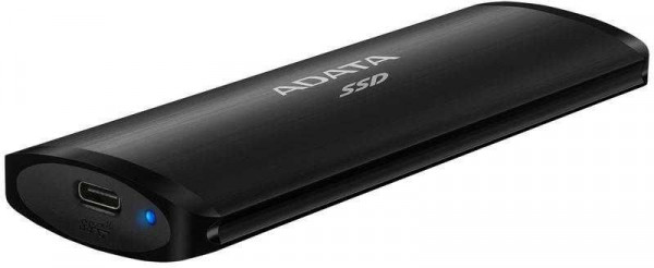Твердотельный накопитель ADATA 256GB SE760 External SSD USB 3.2 Gen2 Type-C (черный)