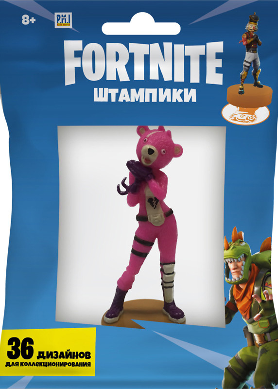 Фигурка-штамп Fortnite: Капитан команды по обнимашкам (7,5 см)