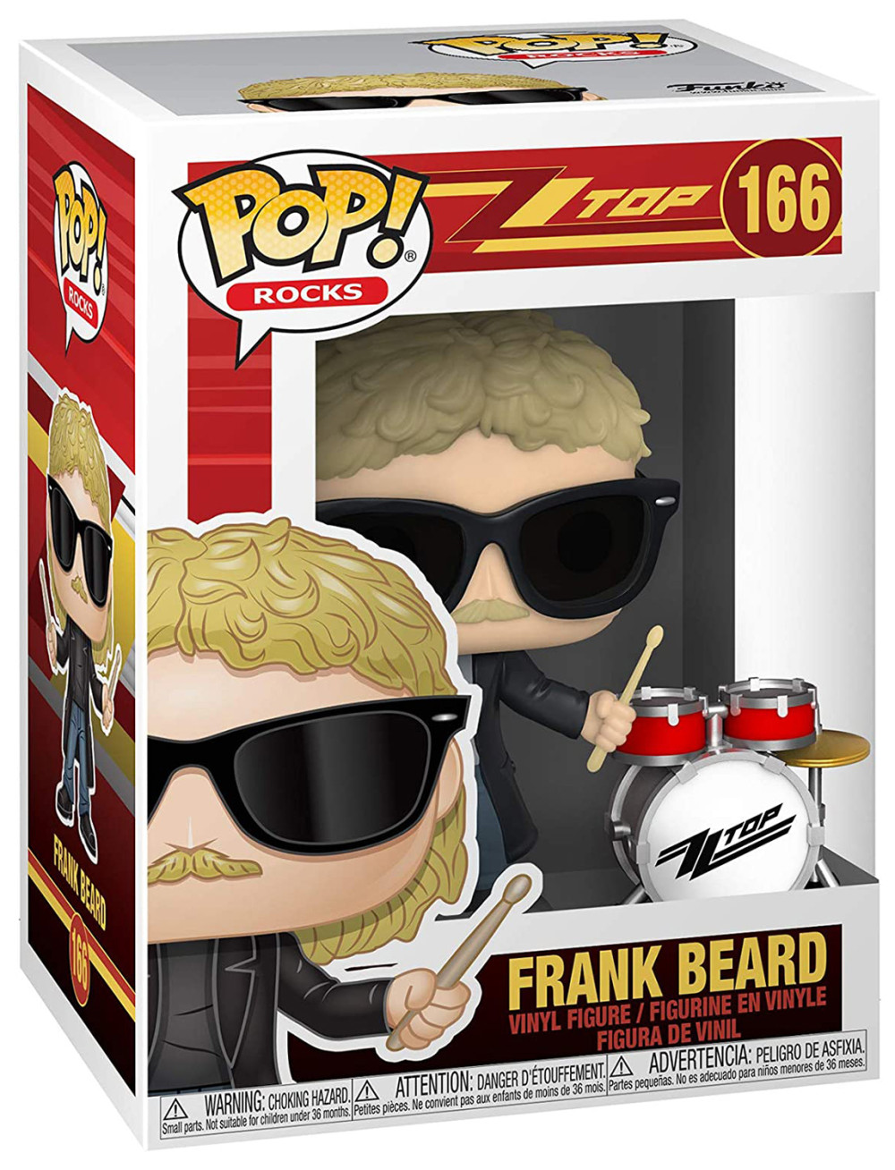 Фигурка Funko POP Rocks: ZZ Top – Frank Beard (9,5 см)